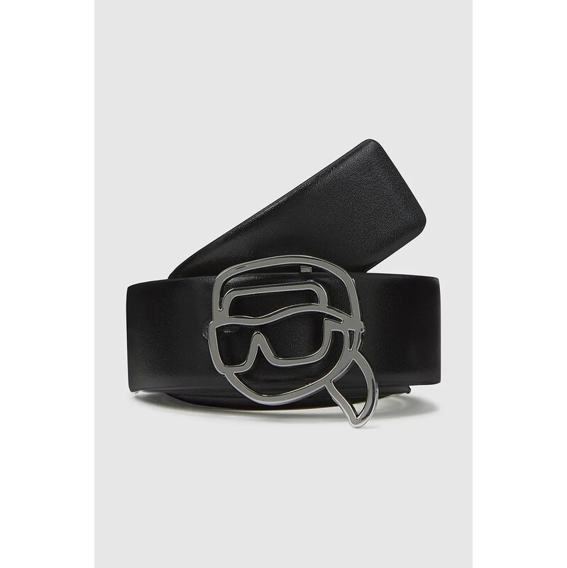 Obojstranný kožený opasok Karl Lagerfeld IKON 65087098