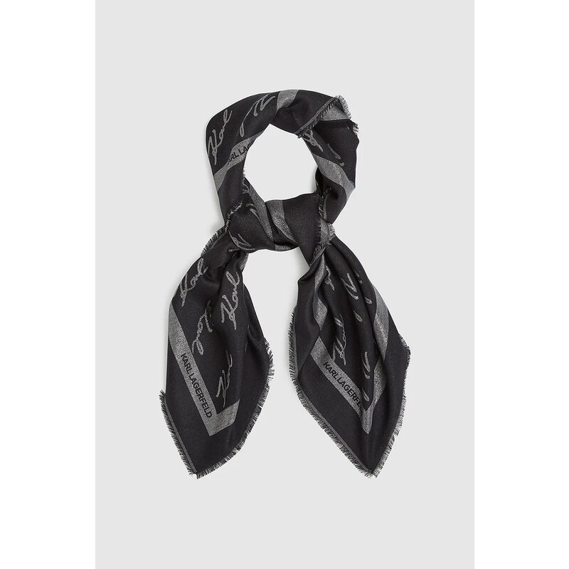 Šatka s hodvábom Karl Lagerfeld K/SIGNATURE 65087223