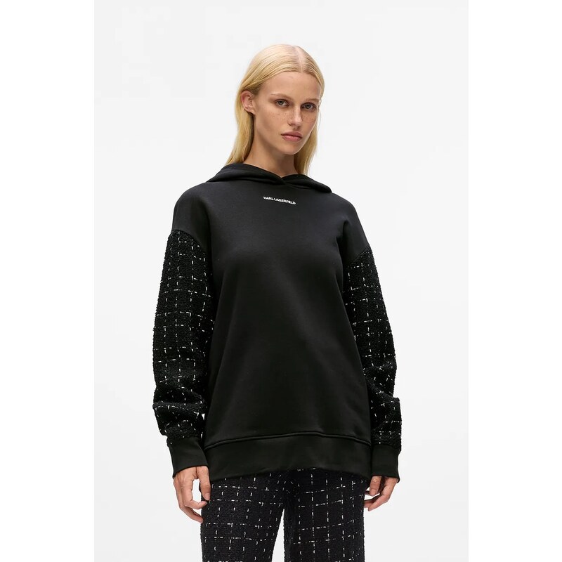 Mikina s prímesou vlny Karl Lagerfeld 65087102