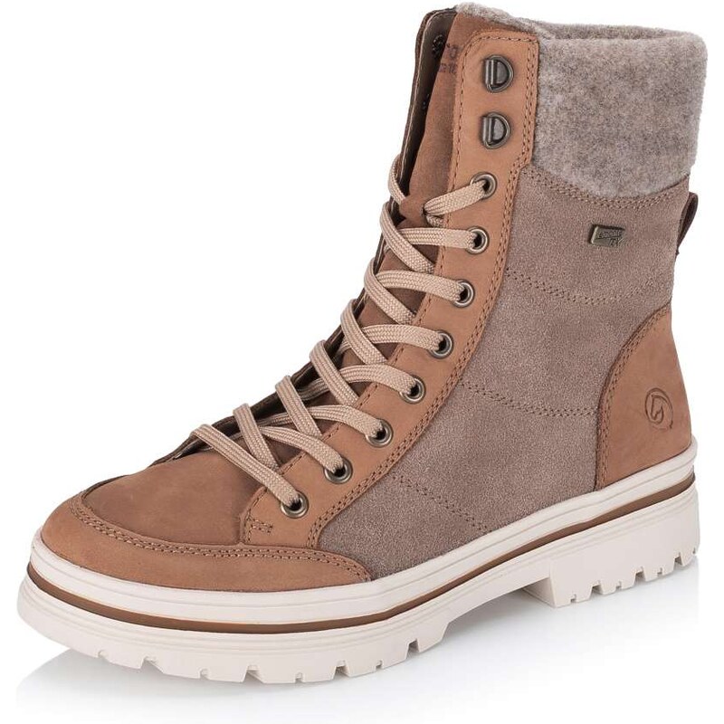 RIEKER Dámska členková obuv REMONTE D2U70-20 hnedá W5 65070313