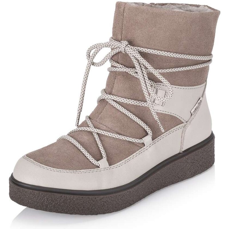 Dámska členková obuv RIEKER Y0051-62 béžová W5 65070316