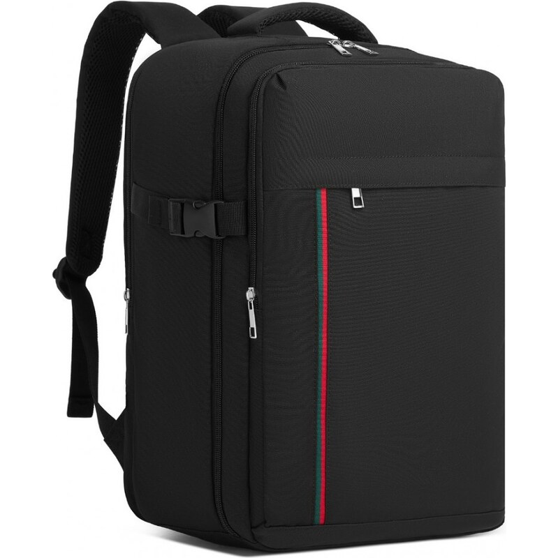 KONO Ruksak - kabínový s priehradkou na 15 počítač, čierny 66042437