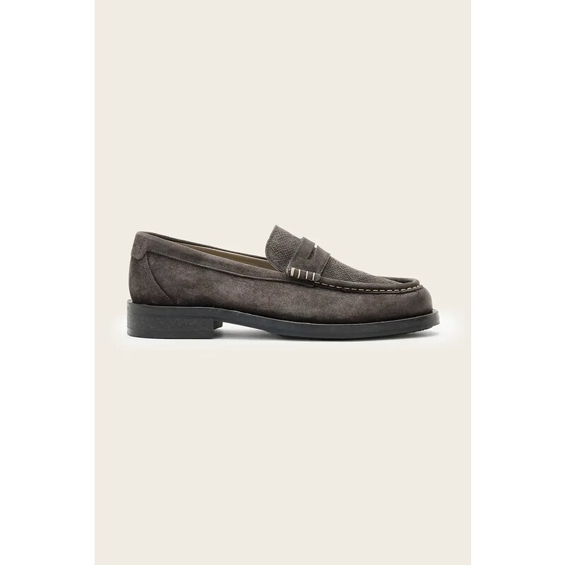 Kožené mokasíny AllSaints BLOOM SUEDE LOAFER 65087207