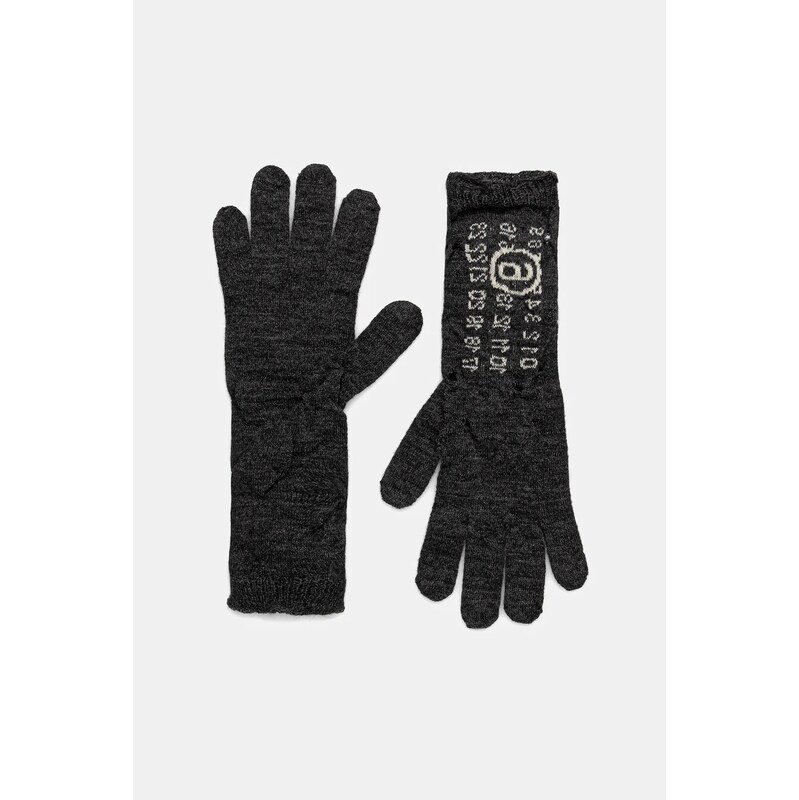Vlnené rukavice MM6 Maison Margiela 65073412