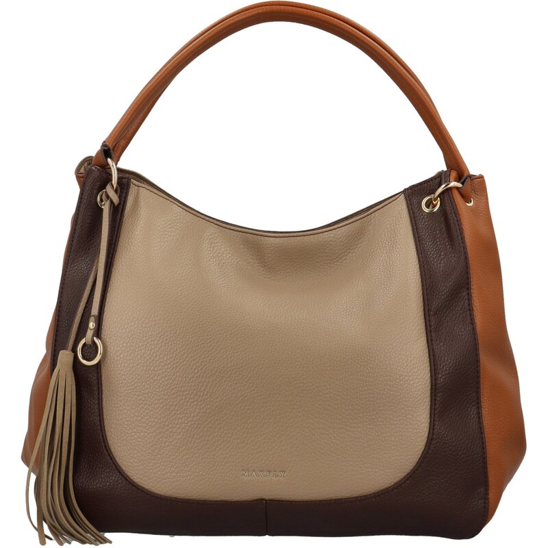 Dámska kabelka na rameno béžová - MaxFly Sigrid béžová 65136072