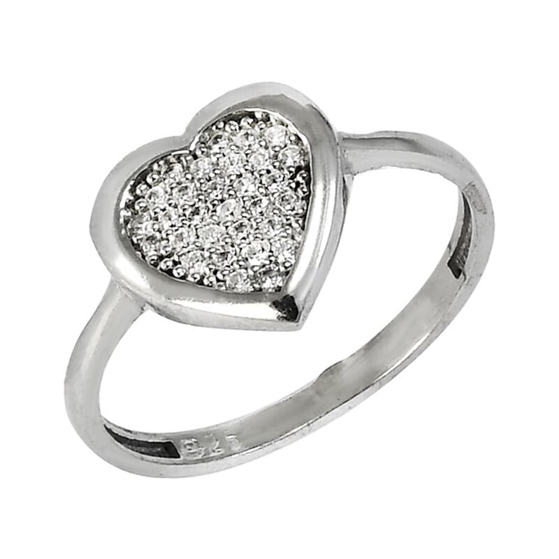 Strieborný prsteň Glare 991 65075225