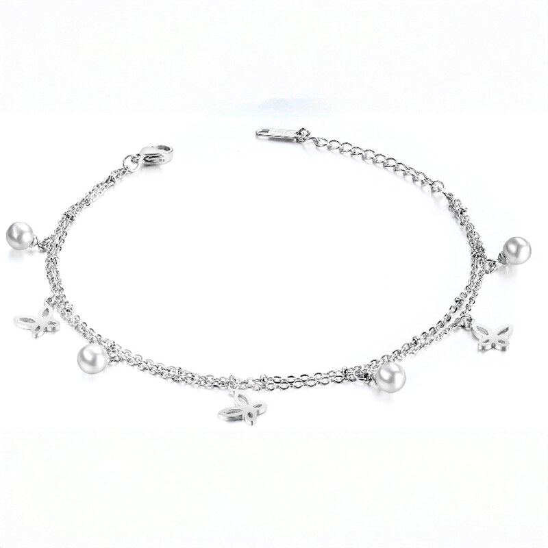 Náramok na nohu z chirurgickej ocele YVARRA 65075217