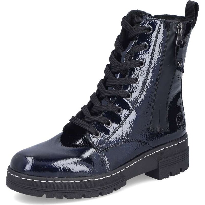 Dámska členková obuv RIEKER 73821-14 modrá W5 65075658