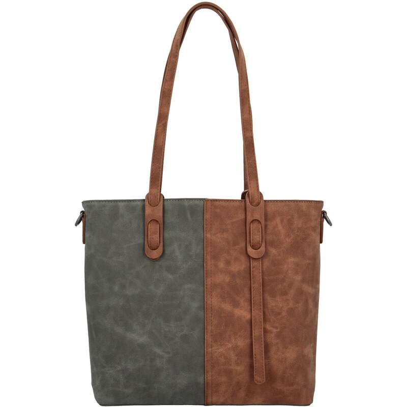 Dámska kabelka na rameno šedá - MaxFly Shanina šedá 65136082