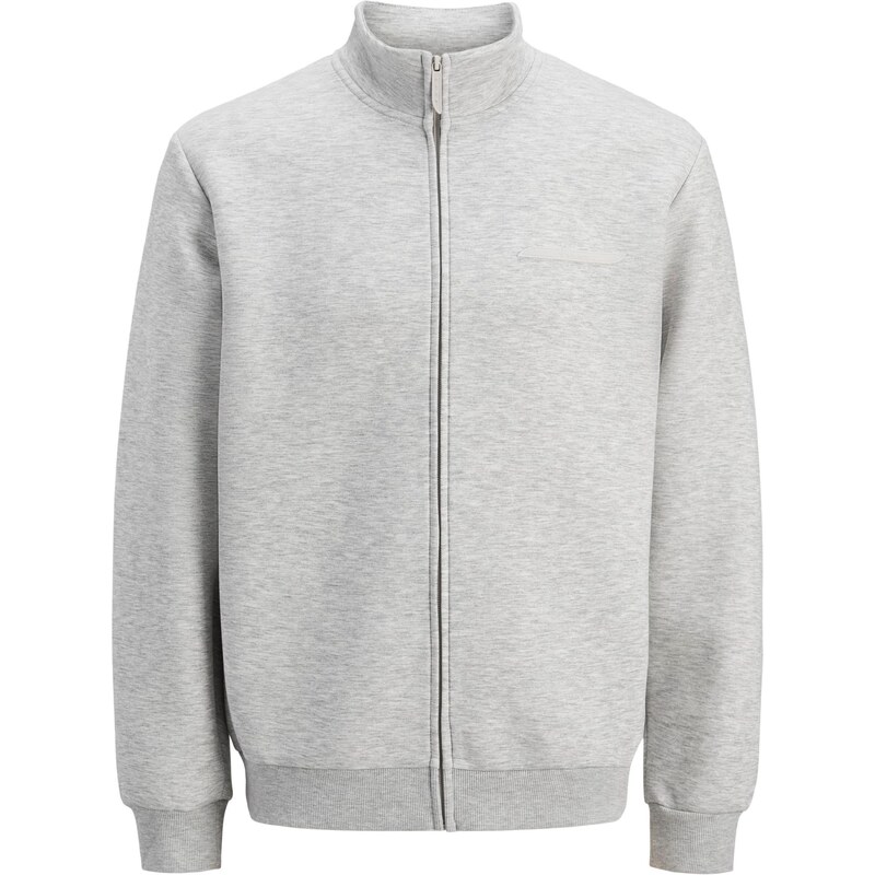 JACK & JONES Tepláková bunda JCOFusion svetlosivá 64559299
