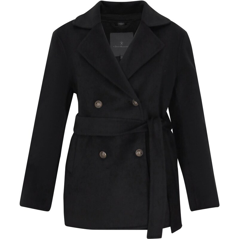DreiMaster Klassik Prechodný kabát čierna 65373012