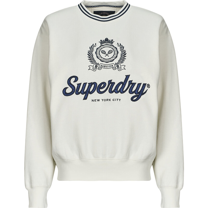 Superdry Mikiny COUNTRY CLUB LOOSE CREW Superdry 65082348