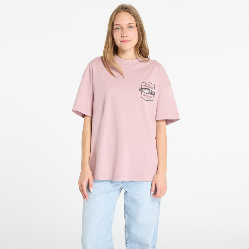 Tričko Carhartt WIP S/S Networks T-Shirt UNISEX Glassy Pink M 65083591