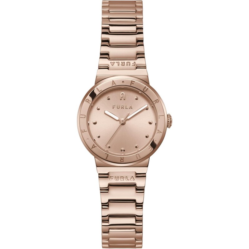 FURLA Analógové hodinky Tortona ružové zlato 65376715