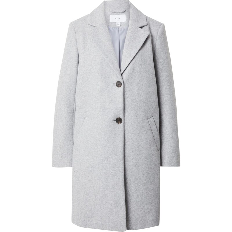 VILA Prechodný kabát sivá 65642650