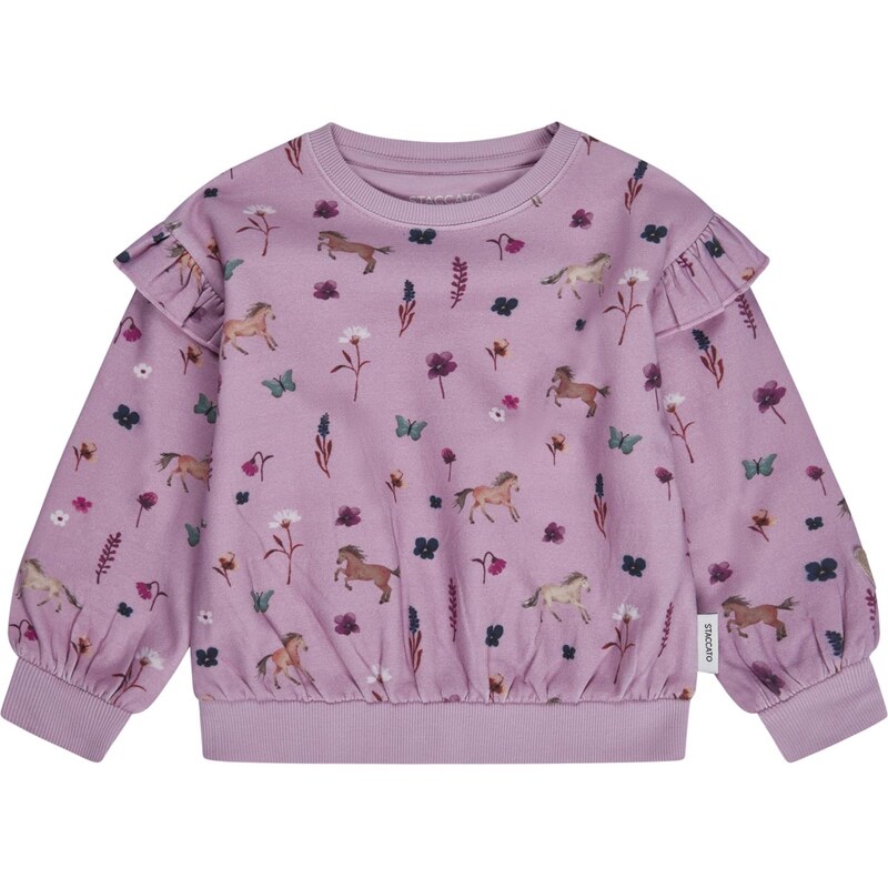 STACCATO Mikina námornícka modrá / hnedá / jedľová / eozín 65646422