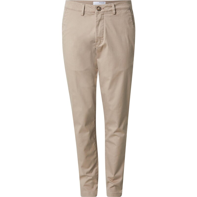 SELECTED Chino nohavice SLH175 MILES tmavošedá 65120990
