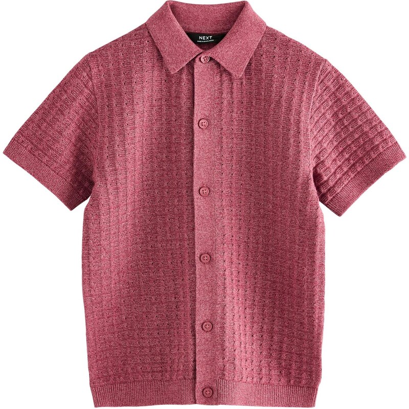 Next Košeľa burgundská 65852924