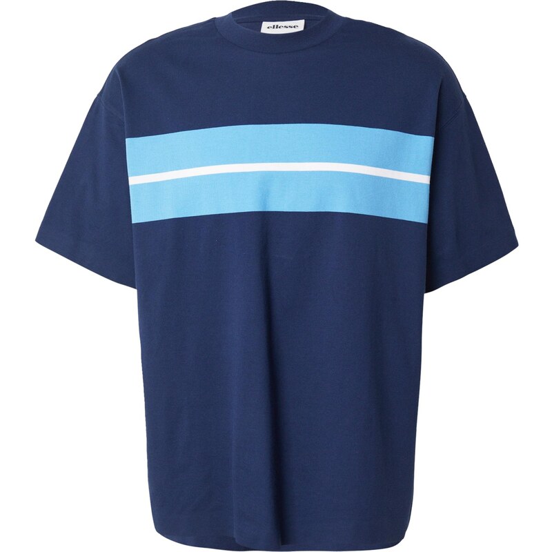 ELLESSE Tričko námornícka modrá / azúrová / biela 65087783