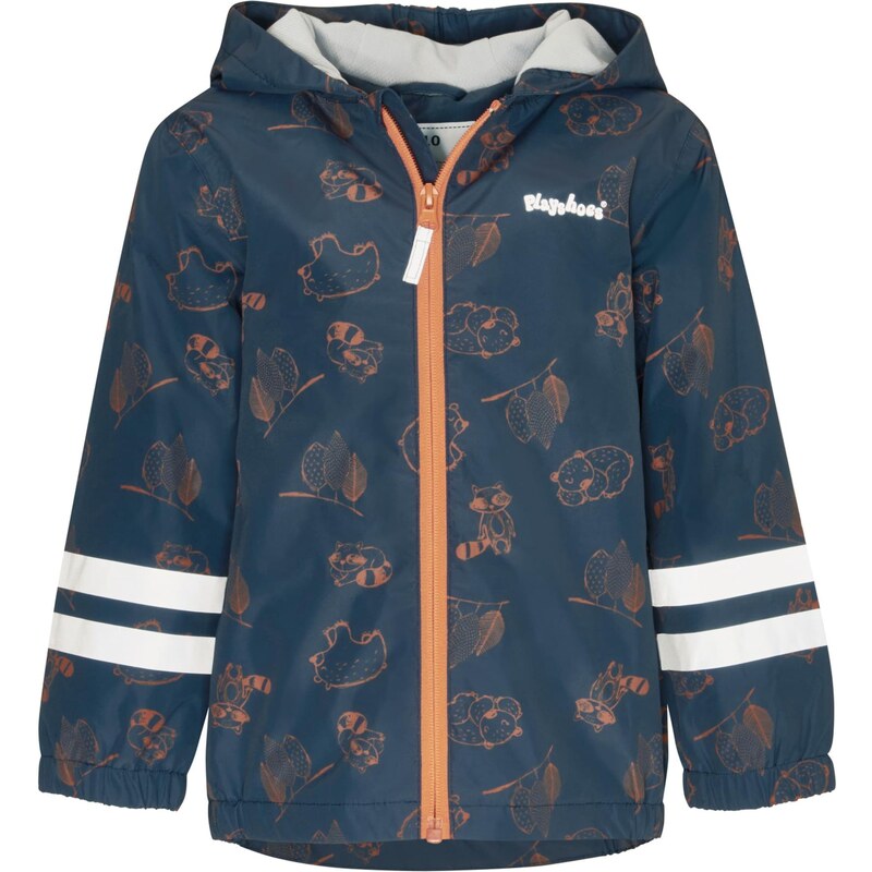 PLAYSHOES Funkčná bunda námornícka modrá / sivá / mandarínková 65135926