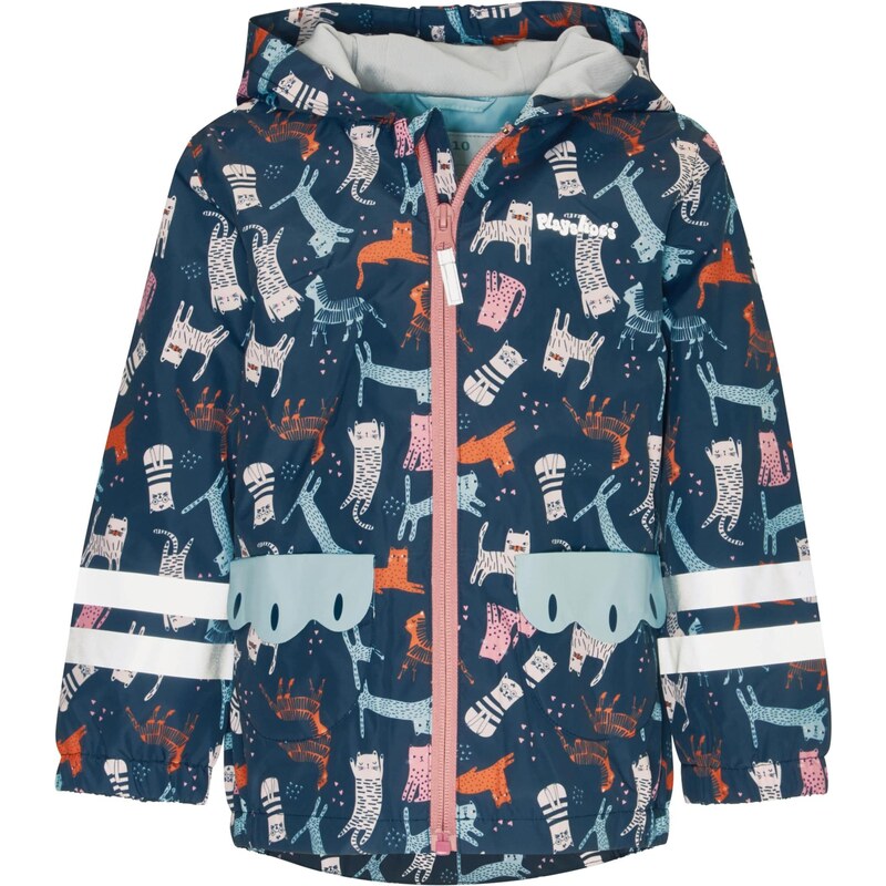 PLAYSHOES Funkčná bunda námornícka modrá / svetlomodrá / oranžová / 65464787