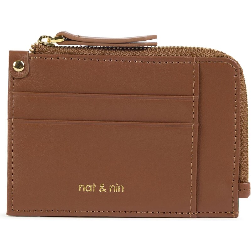 Nat&Nin Peňaženka LANA svetlohnedá / zlatá 65884006