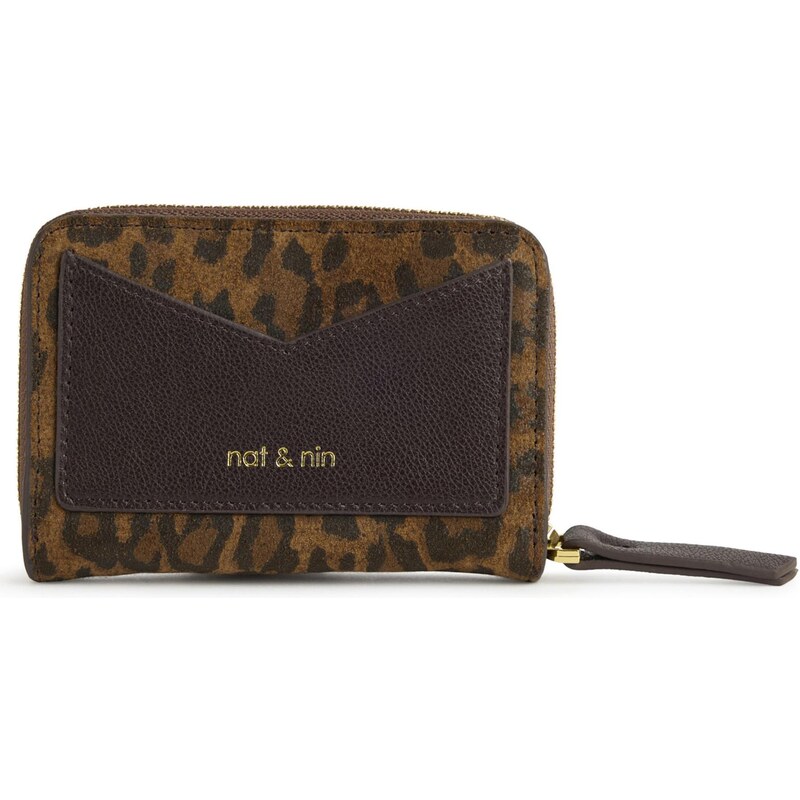 Nat&Nin Peňaženka PIA hnedá 65884016