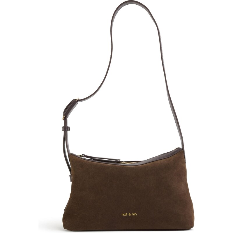 Nat&Nin Taška cez rameno BOWIE hnedá 66257298