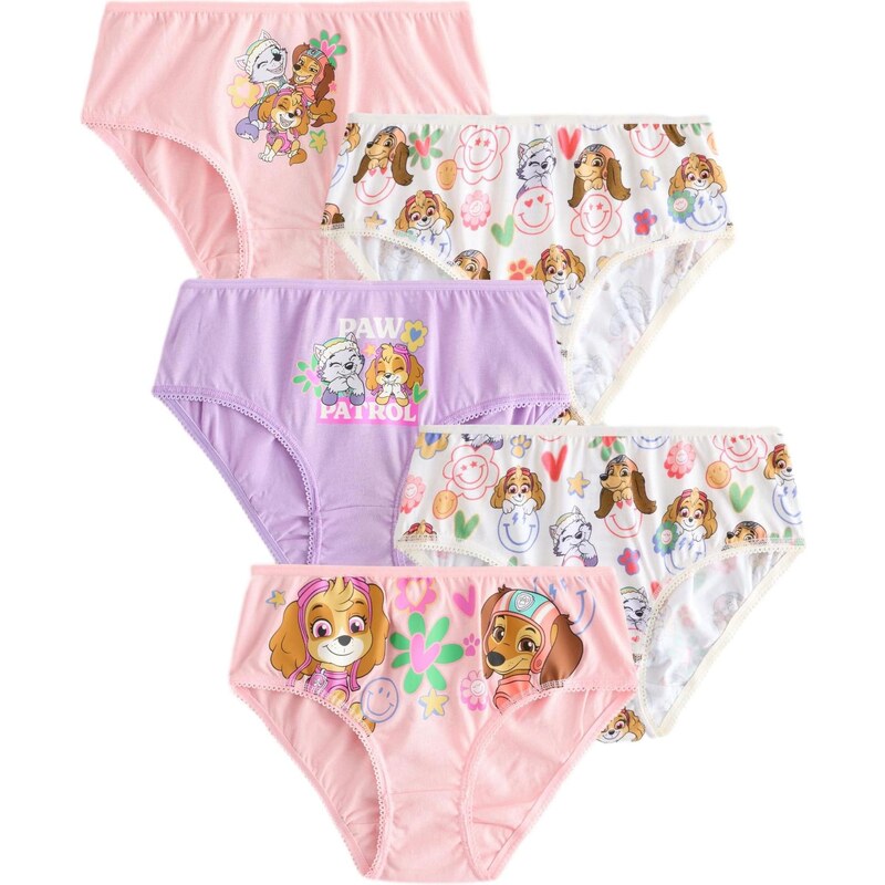 Next Nohavičky Paw Patrol hnedá / svetlofialová / ružová / biela 65658302