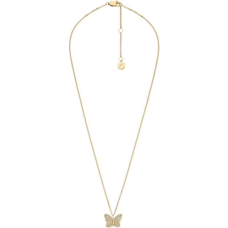 FOSSIL Retiazka Sutton zlatá 65088740