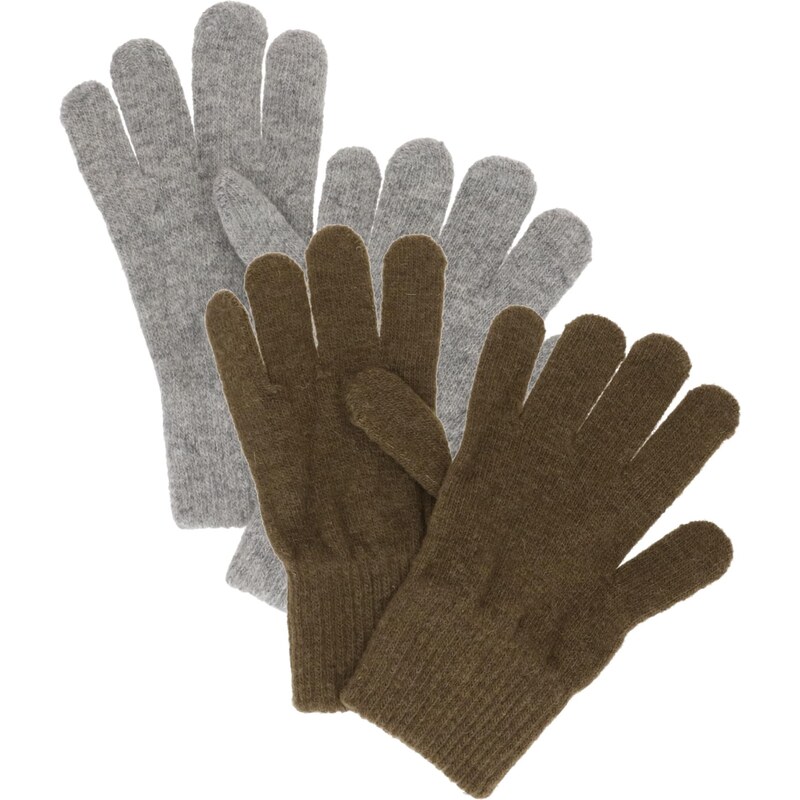 CeLaVi Rukavice Magic sivá / kaki 65707684