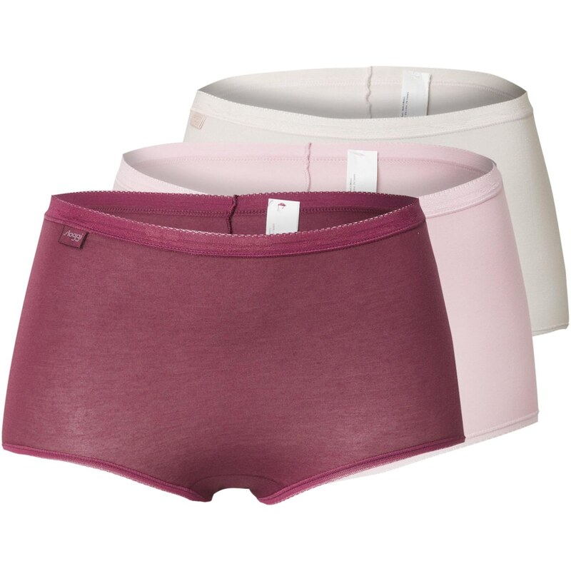 SLOGGI Nohavičky Basic+ tmelová / rosé / bordová 65300867