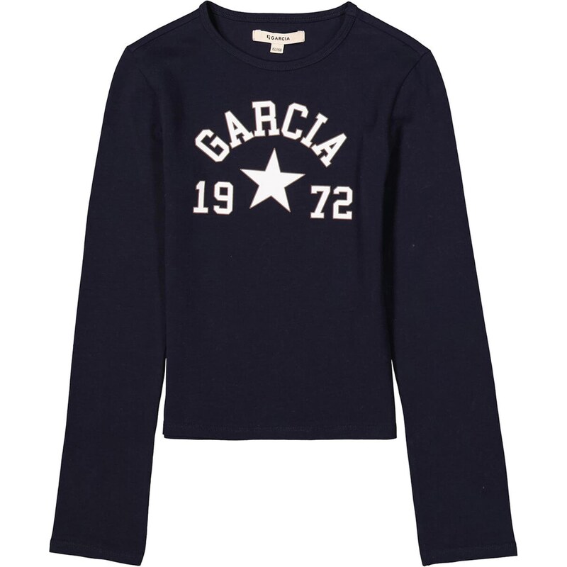 GARCIA Tričko béžová / námornícka modrá / biela 65088878