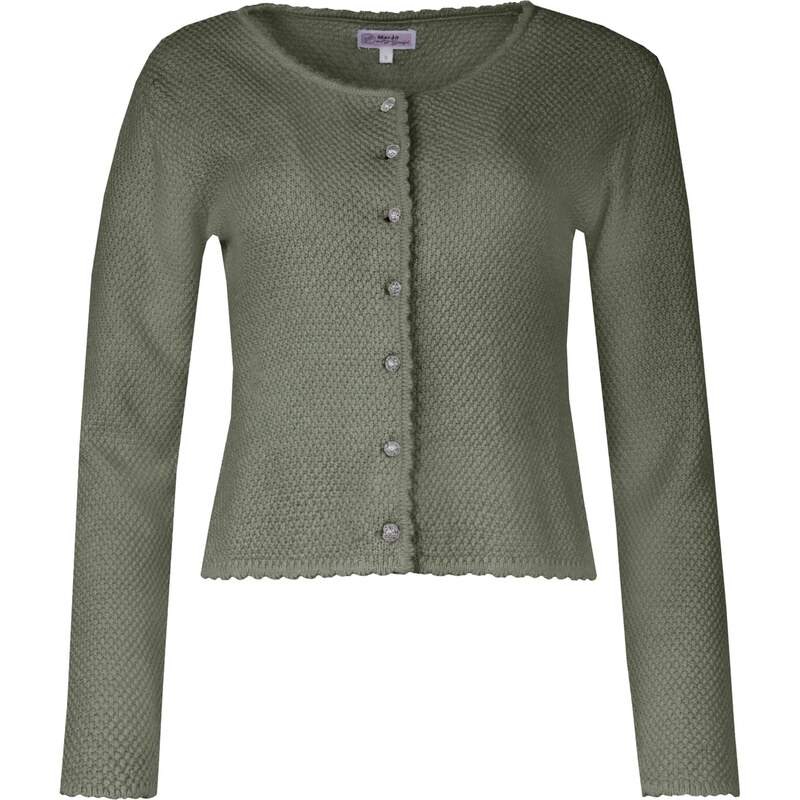 MARJO Pletené sako Vilseck II zelená 65795245
