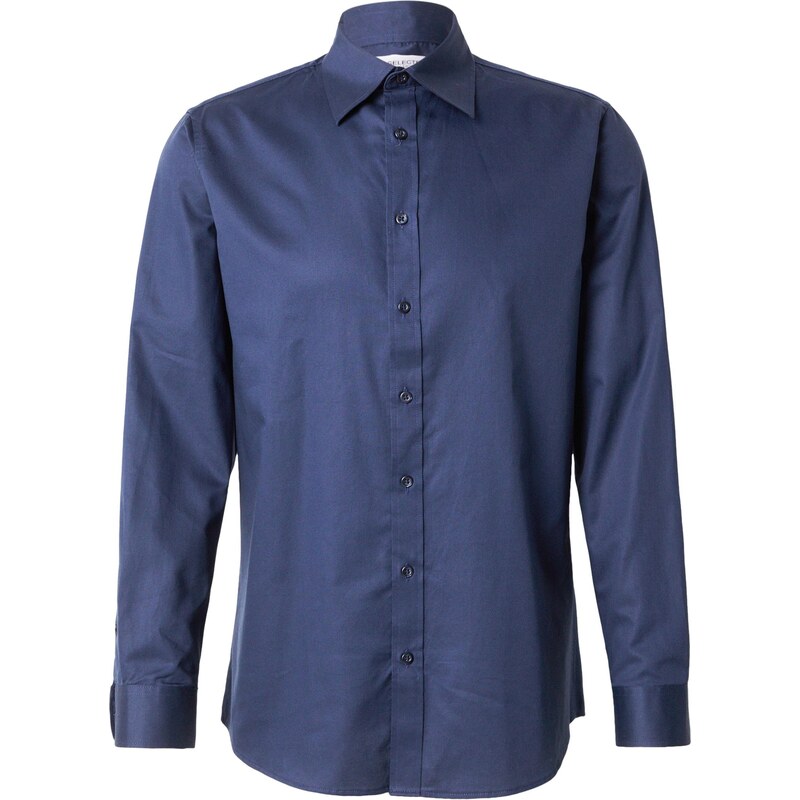 SELECTED Tričko SLHETHAN zafírová 65201309