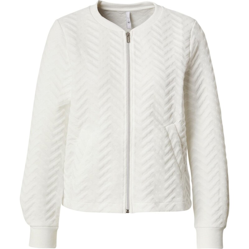 Hailys Tepláková bunda Ke44ndra šedobiela 65088834