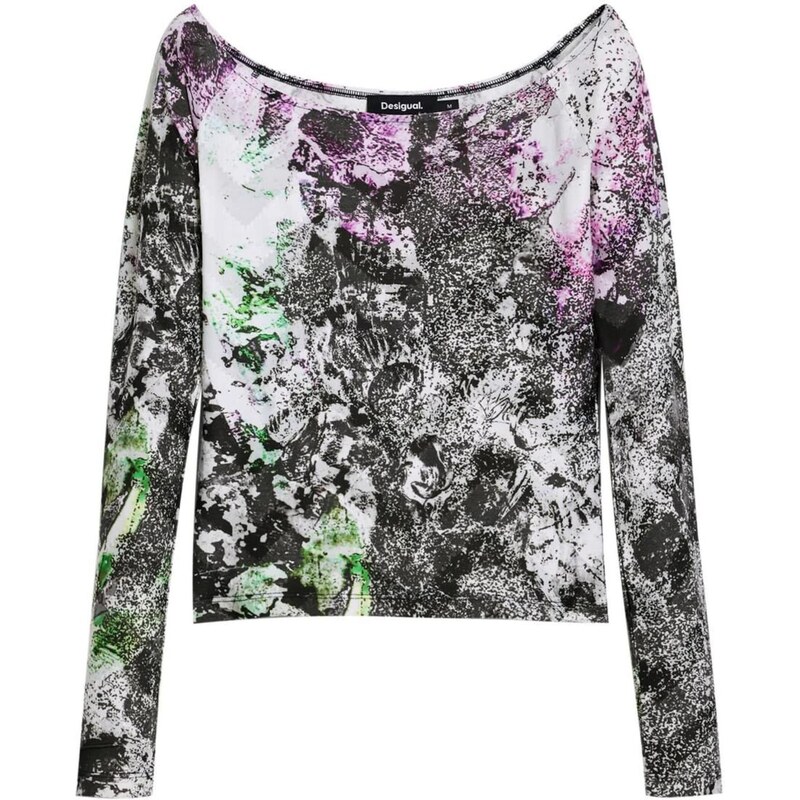 Desigual Tričko zmiešané farby 65656679