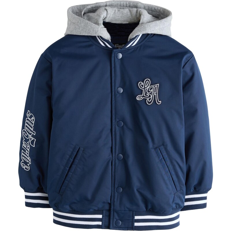 Next Prechodná bunda námornícka modrá / sivá / biela 65773145