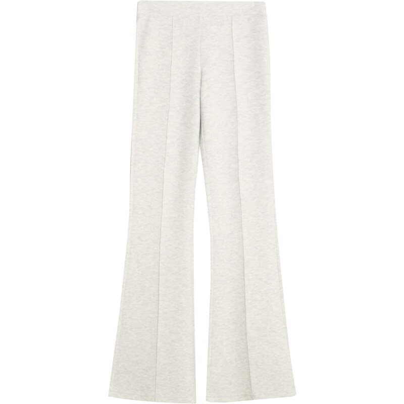 Bershka Nohavice svetlosivá 65660551