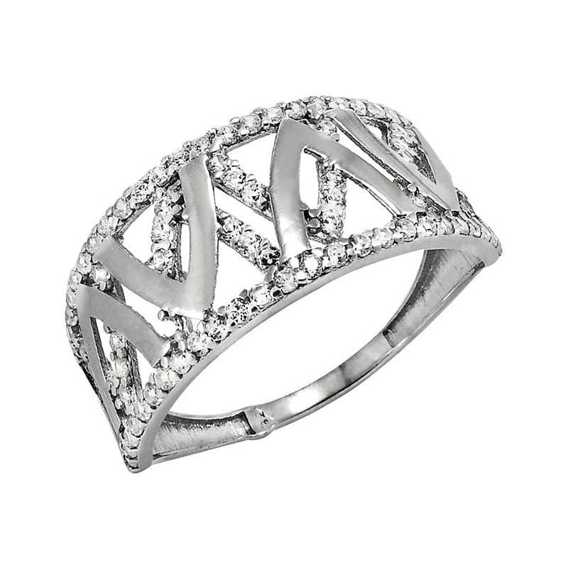 Strieborný prsteň Glare 999 65094207