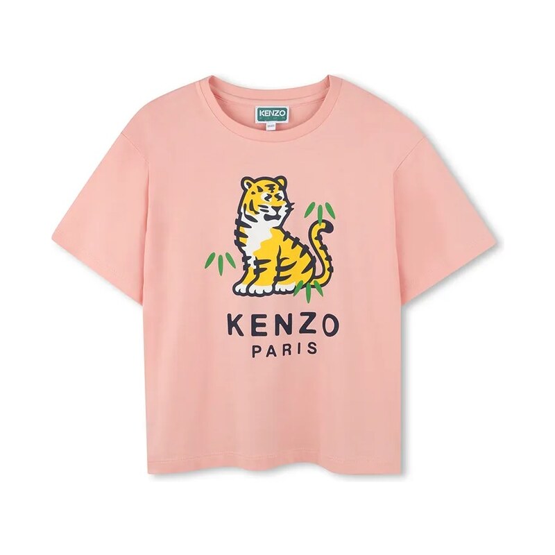 Detské bavlnené tričko Kenzo Kids 65094470