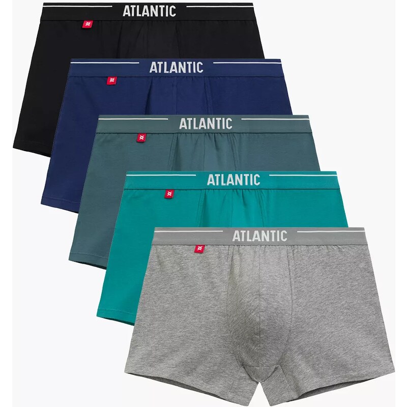 5-PACK Mens Atlantic Boxers 65656243