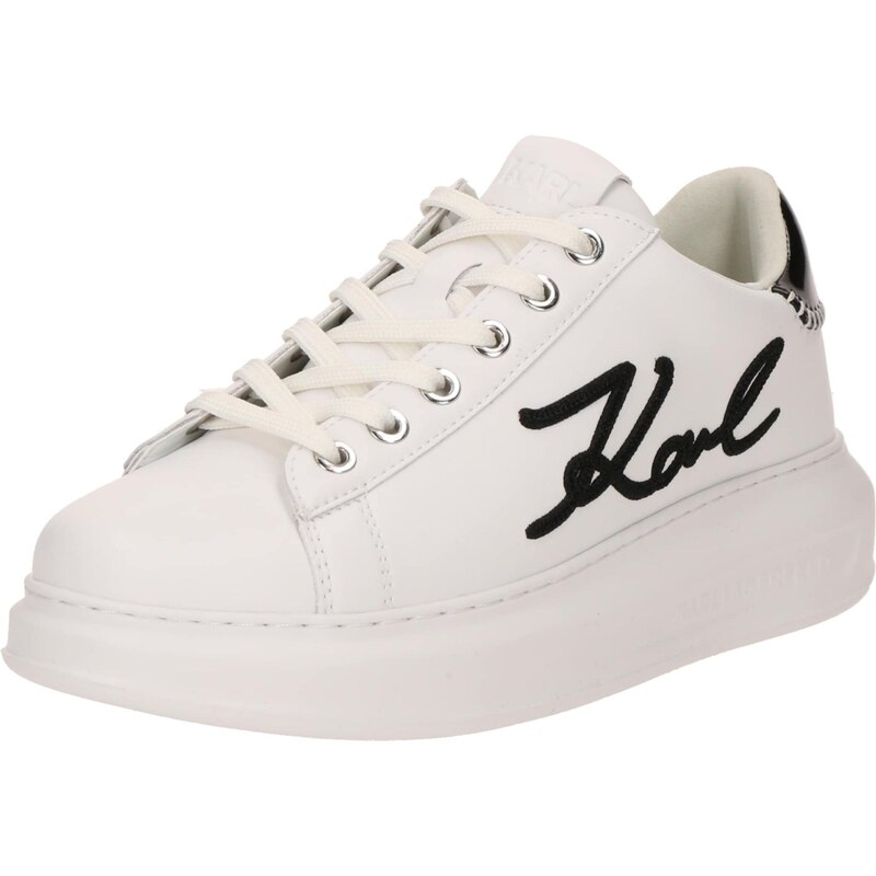 Karl Lagerfeld Nízke tenisky čierna / biela 64339778