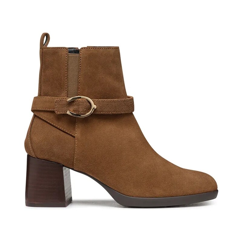 Semišové topánky Geox D WALK PLEASURE 55 65120530