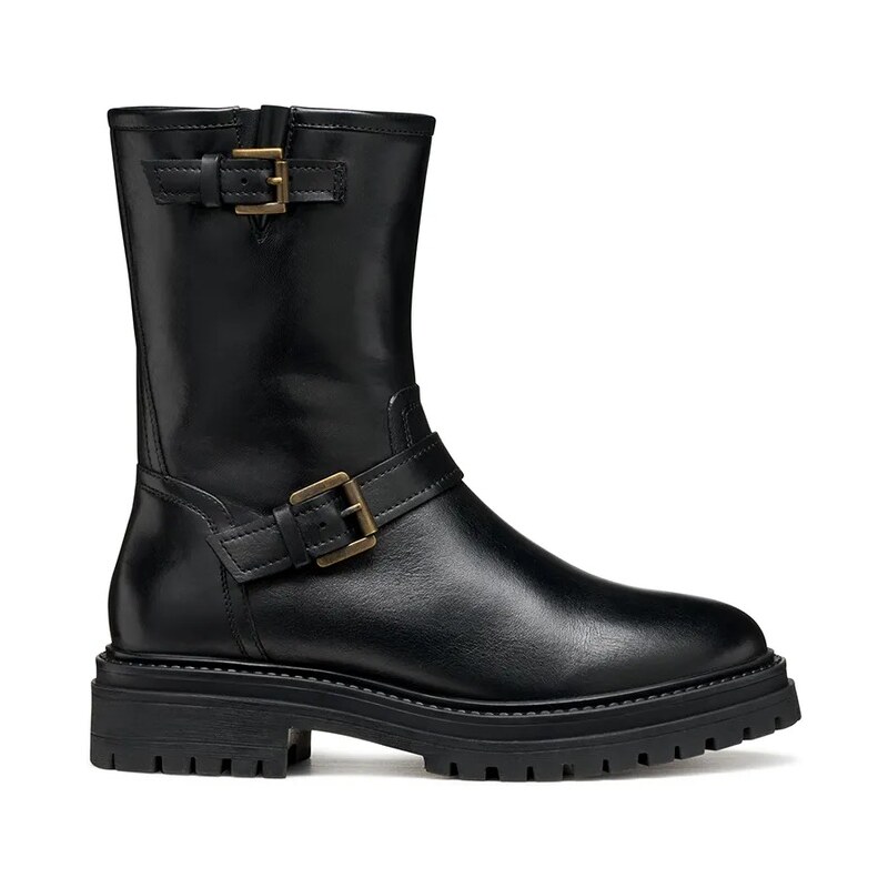 Kožené členkové topánky Geox D IRIDEA 65120546