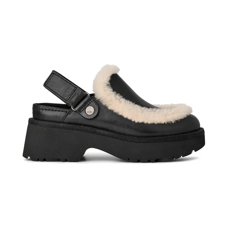 Šľapky UGG Esmee Leather Clog 65120507