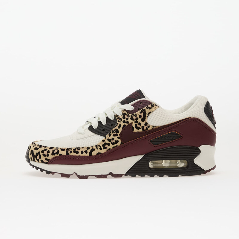 Nike Wmns Air Max 90 Sail/ Burgundy Crush-Black 65115723
