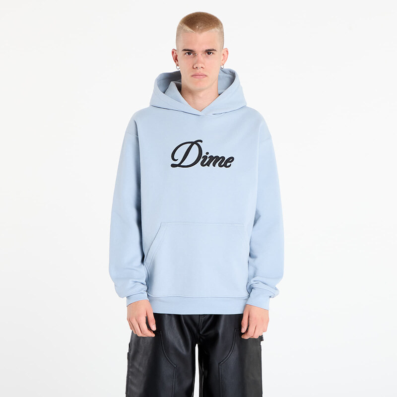 Mikina DIME Cursive Hoodie UNISEX Blue Fog M 65115737