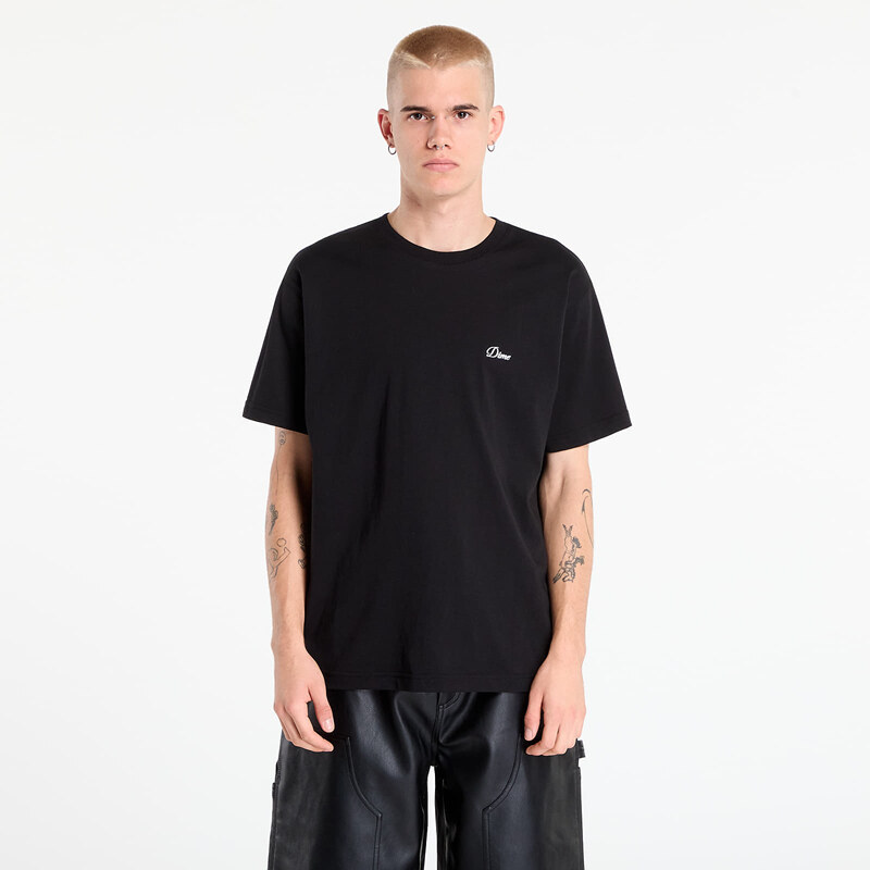 Tričko DIME Cursive Small Logo T-Shirt UNISEX Black S 65115742