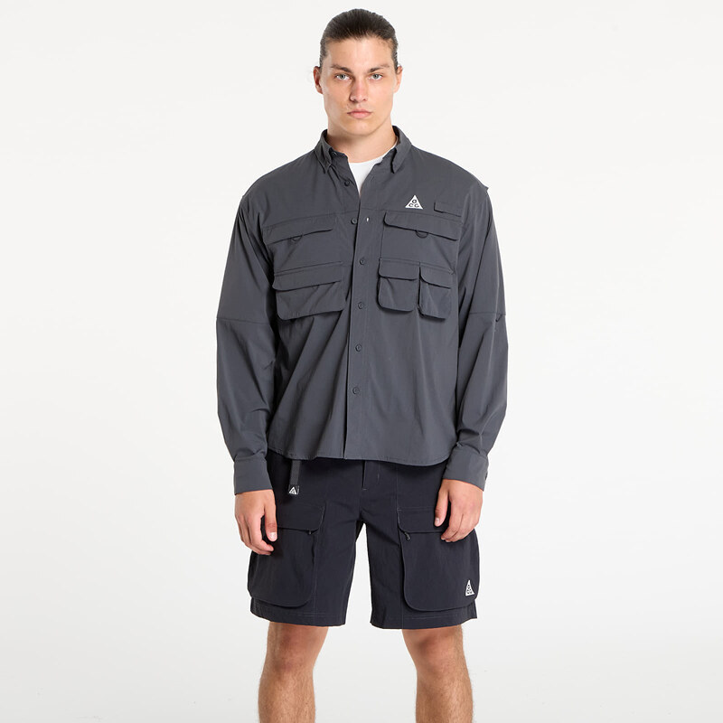 Košeľa Nike ACG Orb Weaver Dri-FIT ADV UV Long-Sleeve Shirt Anthracite 65117094